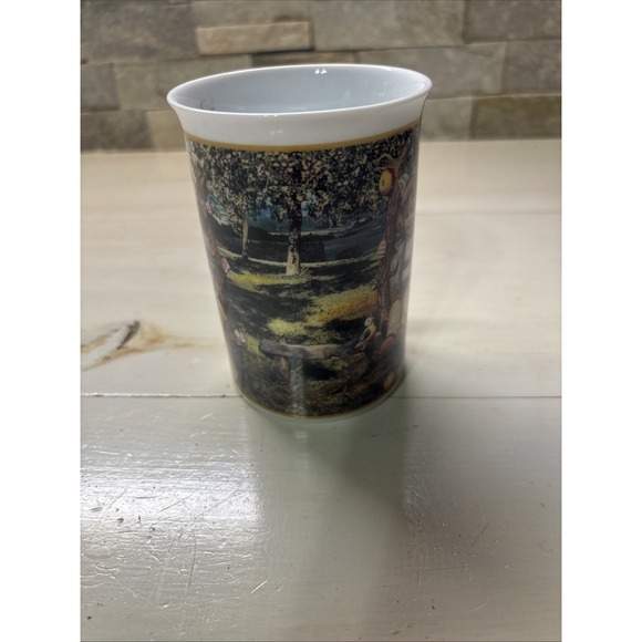 Danbury Mint ~ M.I. Hummel Mugs of the Year Porcelain Cups - 2 Cups Oct,Sept. - Picture 9 of 13